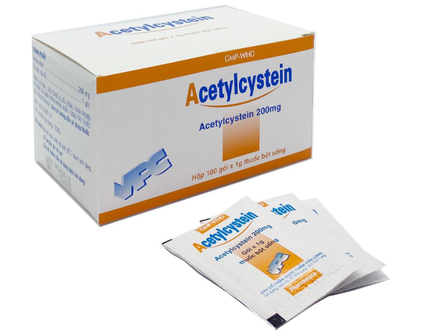 Hướng dẫn cách sử dụng thuốc Acetylcystein chữa long đờm