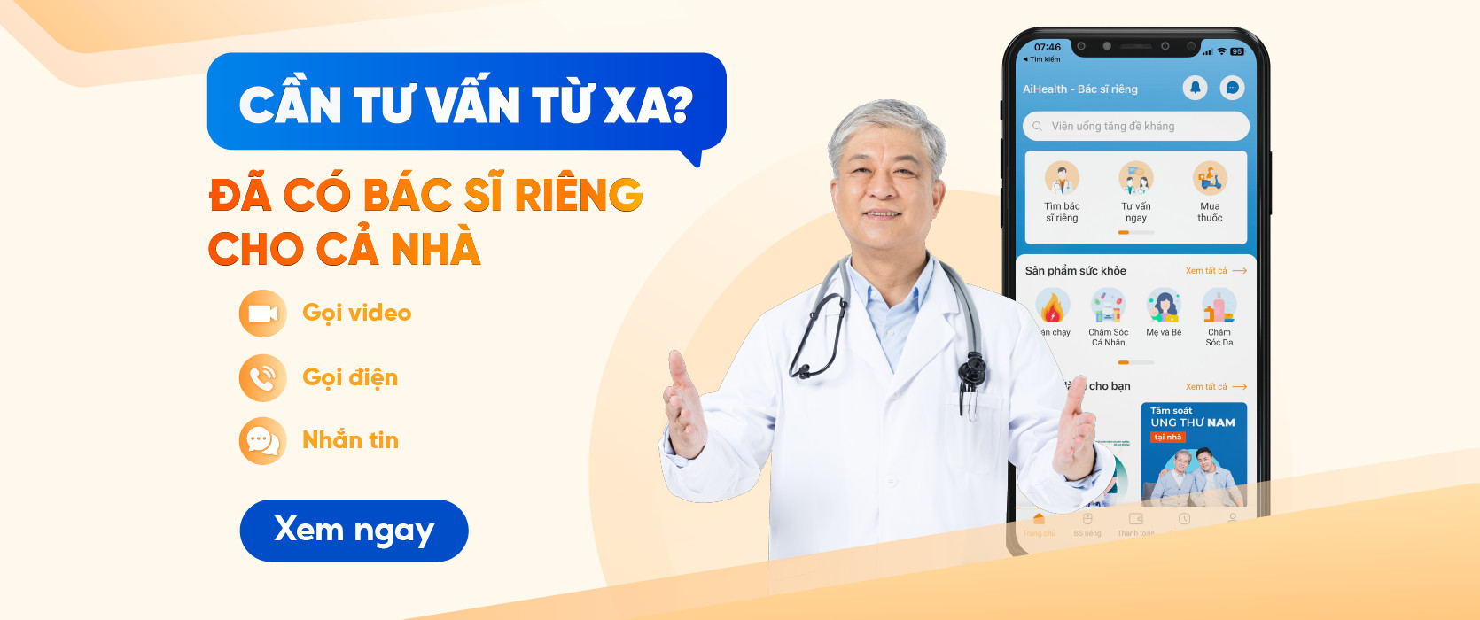 Tư vấn với Bác sĩ riêng