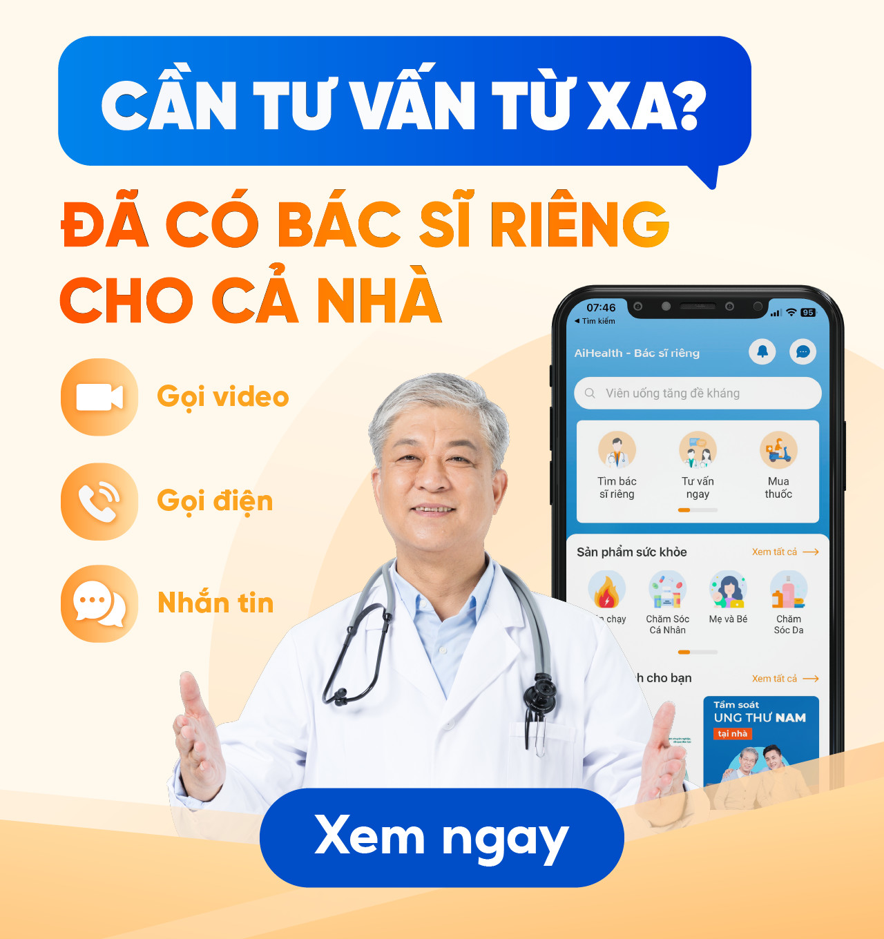 Tư vấn với Bác sĩ riêng